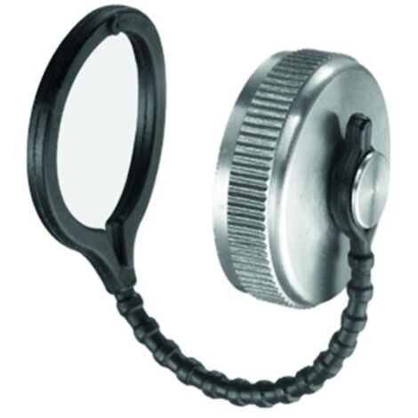 Verschlusskappe Kette, Dichtscheibe, G 1 IG, messing