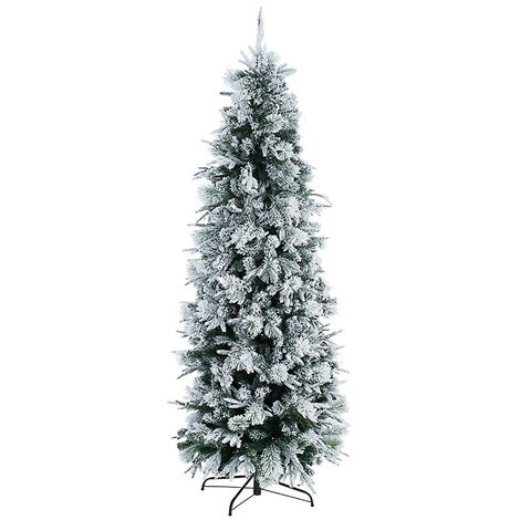 Verschneiter Dresdner Weihnachtsbaum 210 cm