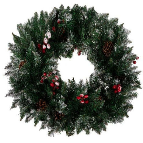 Verschneiter weihnachtskranz ruhhy 22302