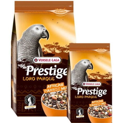 Versele Laga Prestige Loro Parque Mix African Parrot - Cibo da 2,5 kg per pappagalli cenerini e altri pappagalli africani
