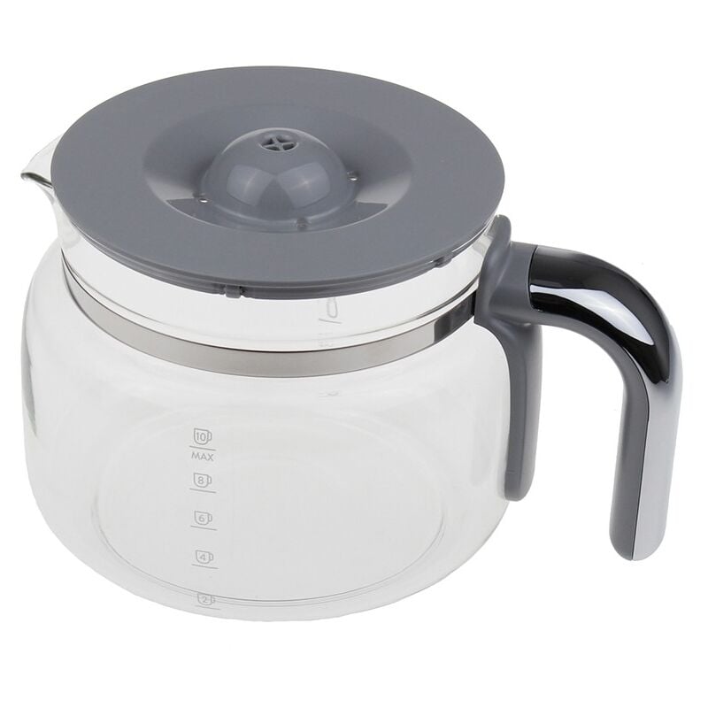 Smeg - Verseuse avec couvercle et poignée noirs 10 tasses pour cafetière DCF01, DCF02 697650076