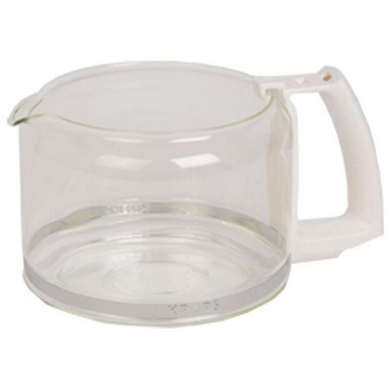 Verseuse Blanche 10 tasses (F0347010F) Cafetière, Expresso Krups