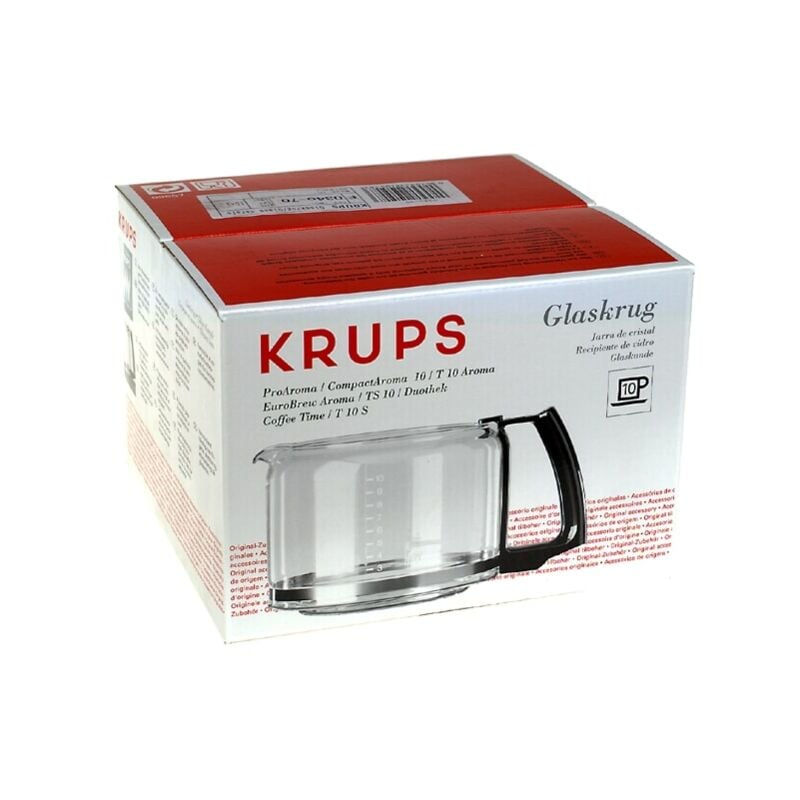 Krups - verseuse t10 blanc comp.aroma/pro ar.duoth - f0347010f -