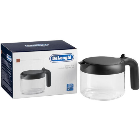 Verseuse en verre avec couvercle pour Cafetière DELONGHI 5513283901