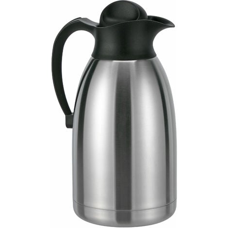 Verseuse isolante en inox 2 litres - avec fermeture rotative