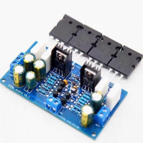 Version améliorée de la carte d'amplification mono 200 W de l'amplificateur HiFi Fever