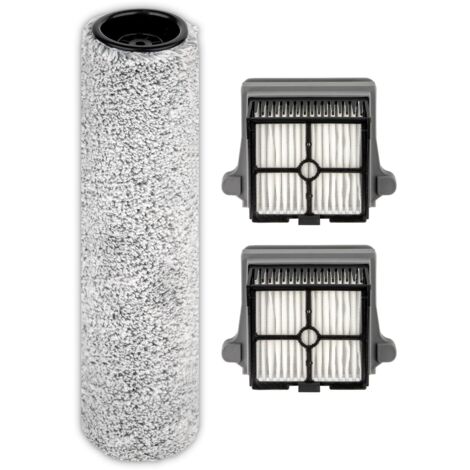 【Versione 2, Rimovibile】 (3 pezzi) Spazzola rotante S7 Pro e filtri HEPA compatibili con aspirapolvere per acqua e polvere Tineco Floor One S7 Pro, Floor One S6 (senza manico)