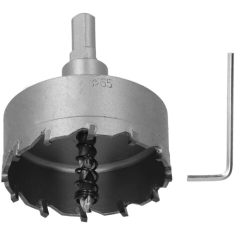 Verstärkte Hartmetall-Lochsäge – 65 mm für Edelstahl und Metall