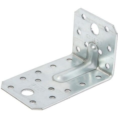 Verstärkter Winkelverbinder mit Rippe 90 x 50 x 55 x 2,0 mm