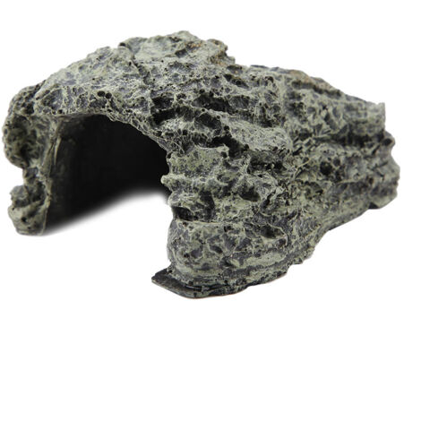 Versteckhöhle für Schildkröten im Aquarium - Sonnenplatz-Dekoration (kleine Größe)