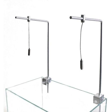 Verstellbare Aquarienhalterung, universelle Aquarienlampenhalterung, Lampenfassungs-Aufhängungsset, Aquarienzubehör.