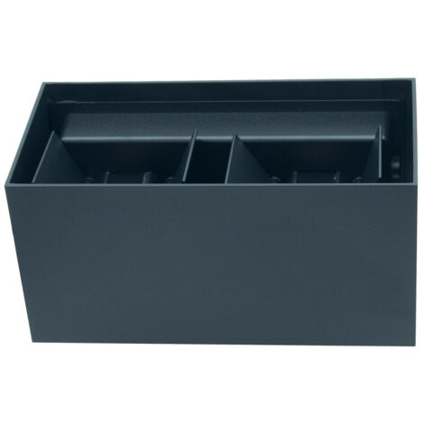 Verstellbare Außenwandleuchte LEO II 4x3W schwarz 4000K ID-8023 Idealed
