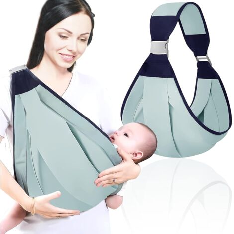 Verstellbare Babytrage für Neugeborene, atmungsaktive Babytrage bis 15 kg, multifunktional und komfortabel