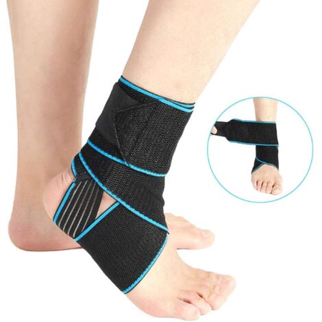 Verstellbare Knöchelbandage für Sportarten – Unterstützung und Linderung von Verletzungen beim Fußball, Basketball und Laufen