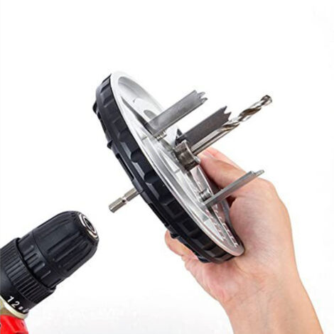 Verstellbare Kreislochsäge 45-130 mm für elektrische Bohrmaschinen, Holzbearbeitungswerkzeug