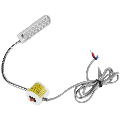 Verstellbare magnetische LED-Leuchte für Nähmaschinen 110V-250V, Ersatzteil (13)