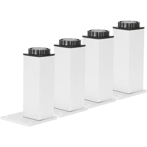 verstellbare Möbelfüße aus Aluminiumlegierung für Sofa und Schrank, 120 mm – 4er-Set