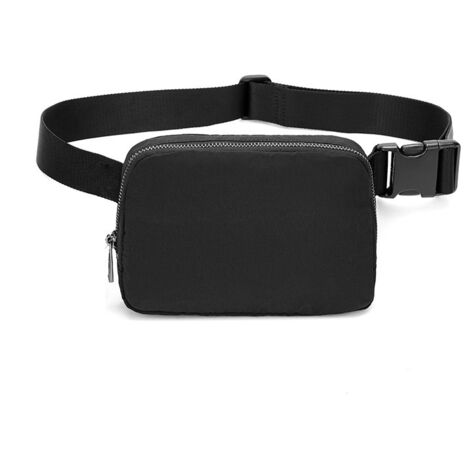 Verstellbare Nylon-Sportgürteltasche für Damen und Herren mit Reißverschluss – diskret und praktisch für Laufen, Reisen, Wandern und Fitness.
