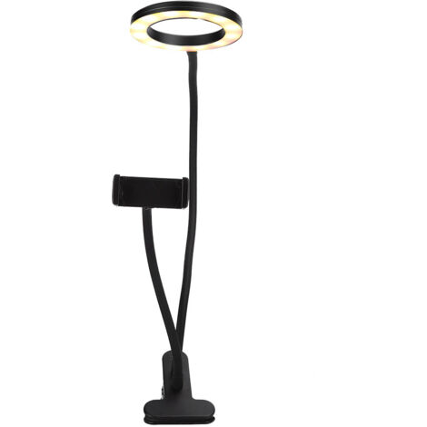 Verstellbare Schreibtischlampe zum Tätowieren, flexibles LED-Ringlicht für Make-up und Microblading