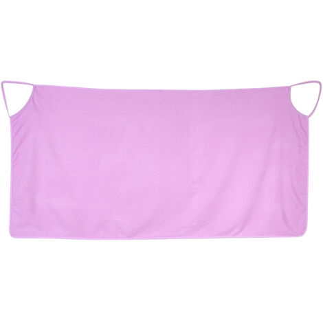 Verstellbare Träger für Strandtuch, Spa-Handtuch, lila Wickeltuch für Damen