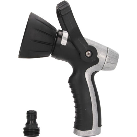 Verstellbare, um 360° drehbare, ergonomische Hochdruck-Gartendüse mit breitem Verschlussgriff
