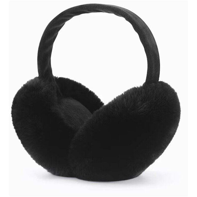 Image of Verstellbare Winter-Ohrenschützer. Weiche und faltbare Ohrenschützer.