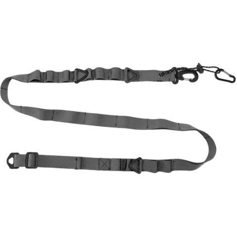 Verstellbarer 24-Loch-Canvas-Gurt für Wäscheleinen beim Camping, Outdoor-Aktivitäten und Wandern, schwarz