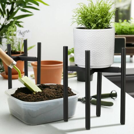 Verstellbarer pflanzenstander 2er set