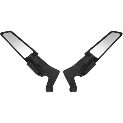 Verstellbarer Seitenspiegel aus Aluminiumlegierung für Nmax 155 125 Motorrder, Konvexes Glas, Schwenksystem, Universelle M8- und M10-Spiegelhalterungen