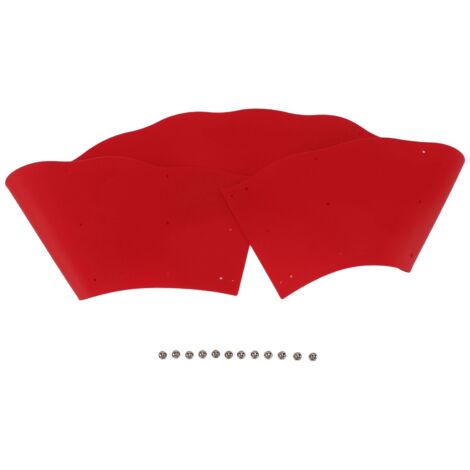 Verstellbarer Silikon-Spritzschutz für Bratpfannen, rot, fettabweisendes Küchenaccessoire