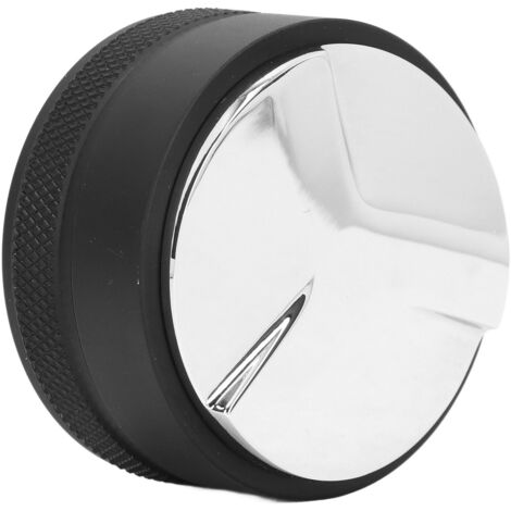 Verstellbarer, tragbarer Kaffeespender, rostbeständig, schwarzer Messlöffel, Pulverpresse, 51 mm