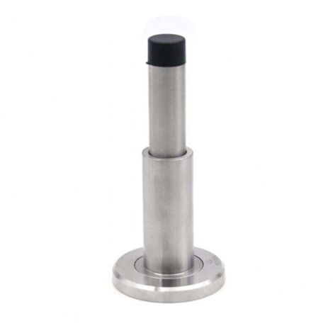 Verstellbarer Türstopper, massiver Edelstahl 304 + robuster Türstopper aus Gummi
