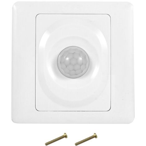 Verstellbarer Wandschalter mit Bewegungsmelder, intelligenter PIR-Infrarotsensor für energiesparende LED-Lampe