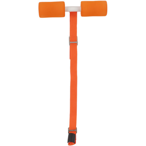 Verstellbares Bauchmuskeltrainingsgerät, robustes Fitnessgerät für den Heimgebrauch, Farbe: Orange.