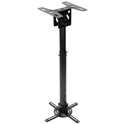 Verstellbares Decken-Set 57 bis 82 cm Schwarz - Optoma
