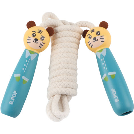 Verstellbares Kinderspringseil mit Tigerdesign – Fitness und Sport