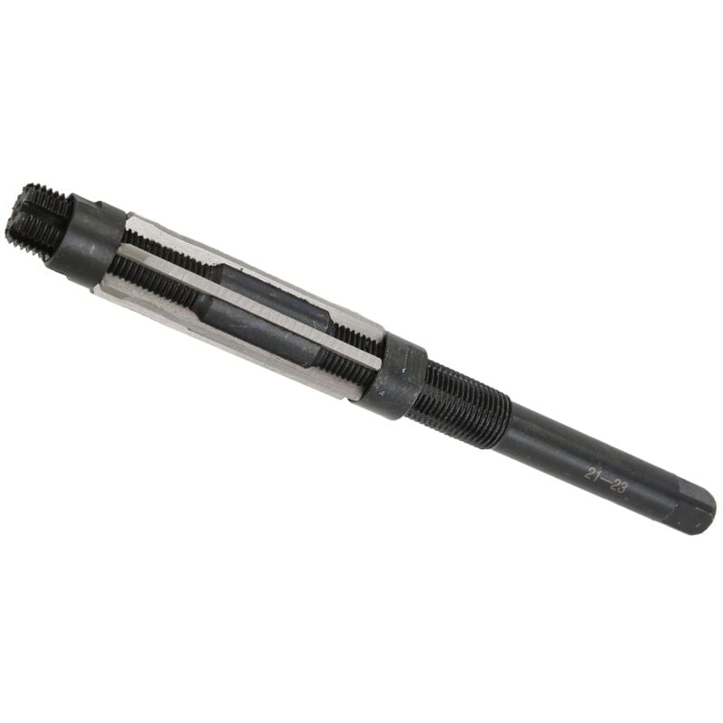 Image of Verstellbares Reibahlen-Handspannwerkzeug, 6 Nuten, 64 mm Länge, 9SiCr, 21–23 mm Einstellbereich