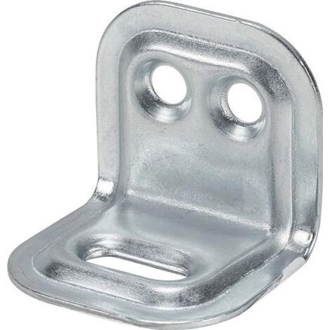 Verstellwinkel L.25mm B.30mm S.1mm STA roh blau verz.VORMANN