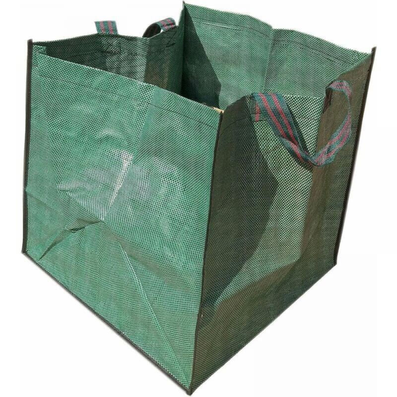 Serbia - Vert 2PCS 5050CM)Sacs poubelle de jardinage avec poignées, sacs à déchets robustes pour ramasser les feuilles - Réutilisables - Pour jardin,