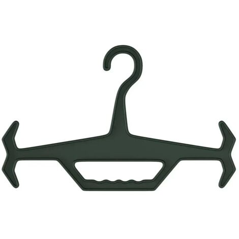 (Vert) Cintre tactique robuste pour gilet porte-plaques, multifonctionnel, en plastique solide, outils de survie très résistants pour l'extérieur