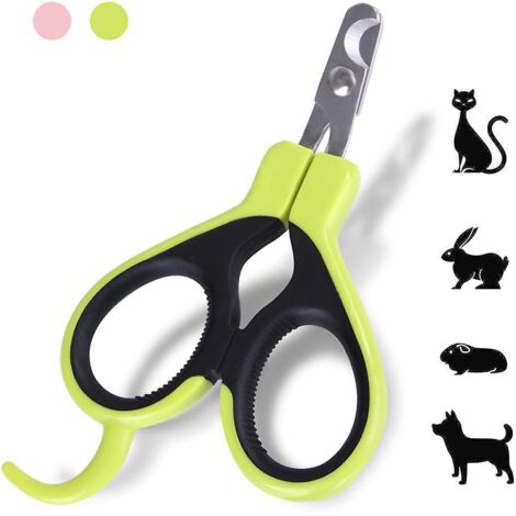(vert) Ciseaux  Griffes De Chat, Ciseaux  Ongles Pour Chiens, Lapins, Oiseaux Et Petits Animaux