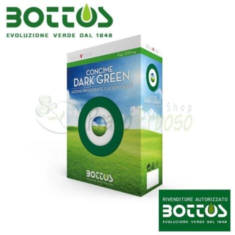 Vert Foncé 11-0-0 + 3 MgO + 4.5 Fe - Engrais pour la pelouse de 4 Kg