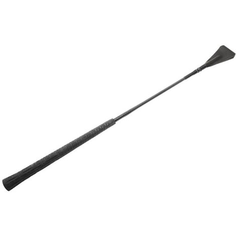 Vert - Fouet en nylon brillant avec pointe large et manche en caoutchouc longueur 65 cm