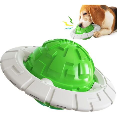Vert - Jouet fabriqué par le chien avec son ami, utilisé pour l'entraînement