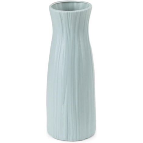 Vert Vases À Fleurs, Vase Soliflore Géométrique en Plastique pour Centres De Table, en Vrac, Pichet À Fleurs Léger, Vase De Table Vintage pour Décoration De Mariage, Fête, Salon, Chambre