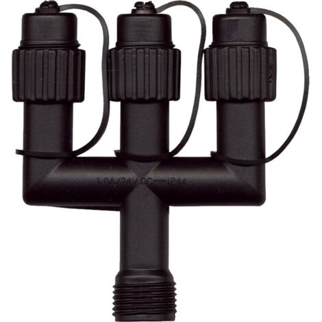Verteiler ,EXTRA', System 24, Zubehör, outdoor, 3 Verbindungsstellen