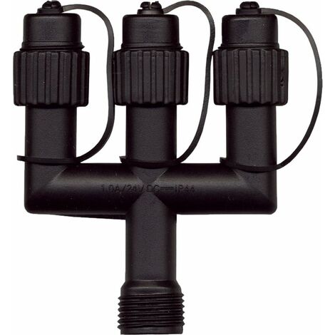 Verteiler ,EXTRA', System 24, Zubehör, outdoor, 3 Verbindungsstellen
