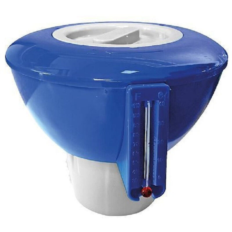 Trade Shop - Distributore Dispenser Di Cloro Galleggiante Piscine Termometro Pieghevole 42403 -