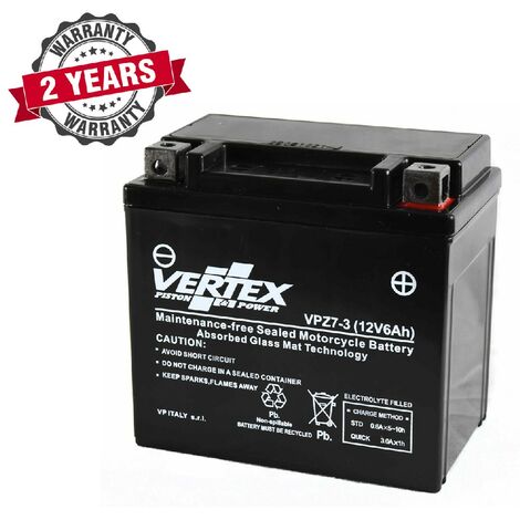 Bateria Moto YTX7L-BS 6AH 12V - Low Cost Energy