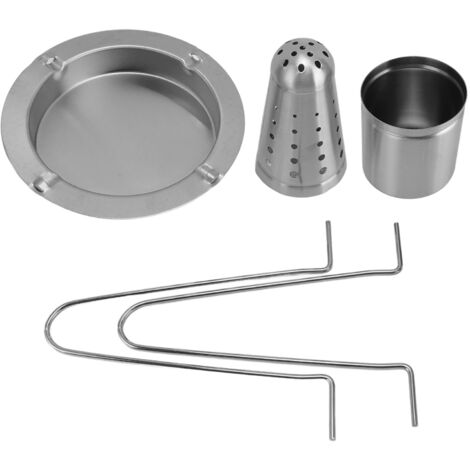 Vertical Chicken Roaster Stainless Steel Detachable Chicken Roasting Rack Turkey Roaster Holder for Outdoor BBQ Grill
